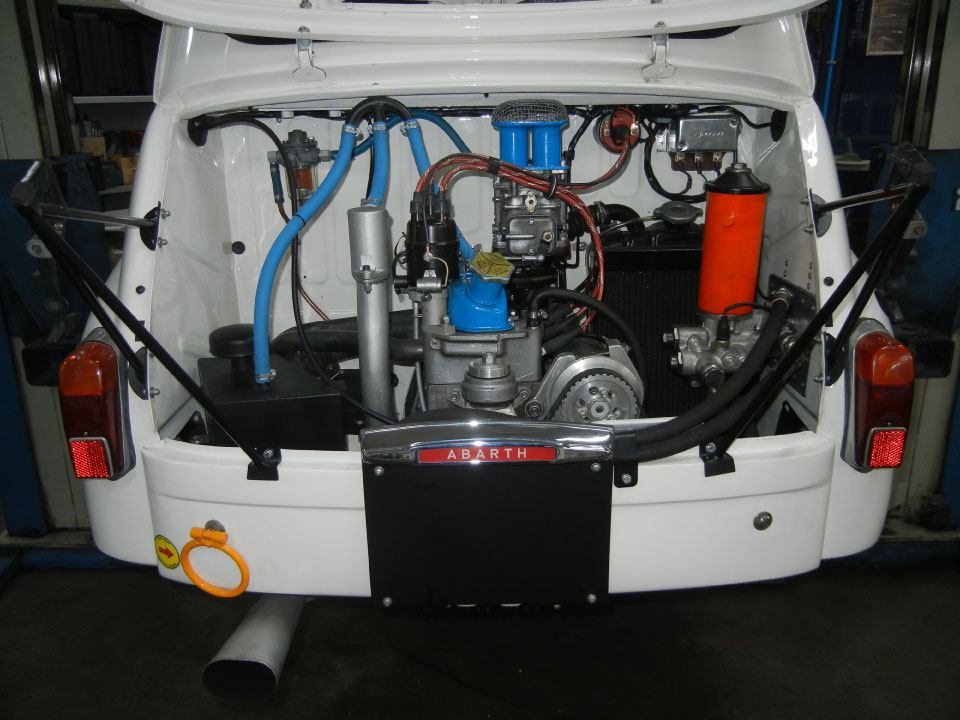 Motore Abarth 850 TC Nurburgring da corsa